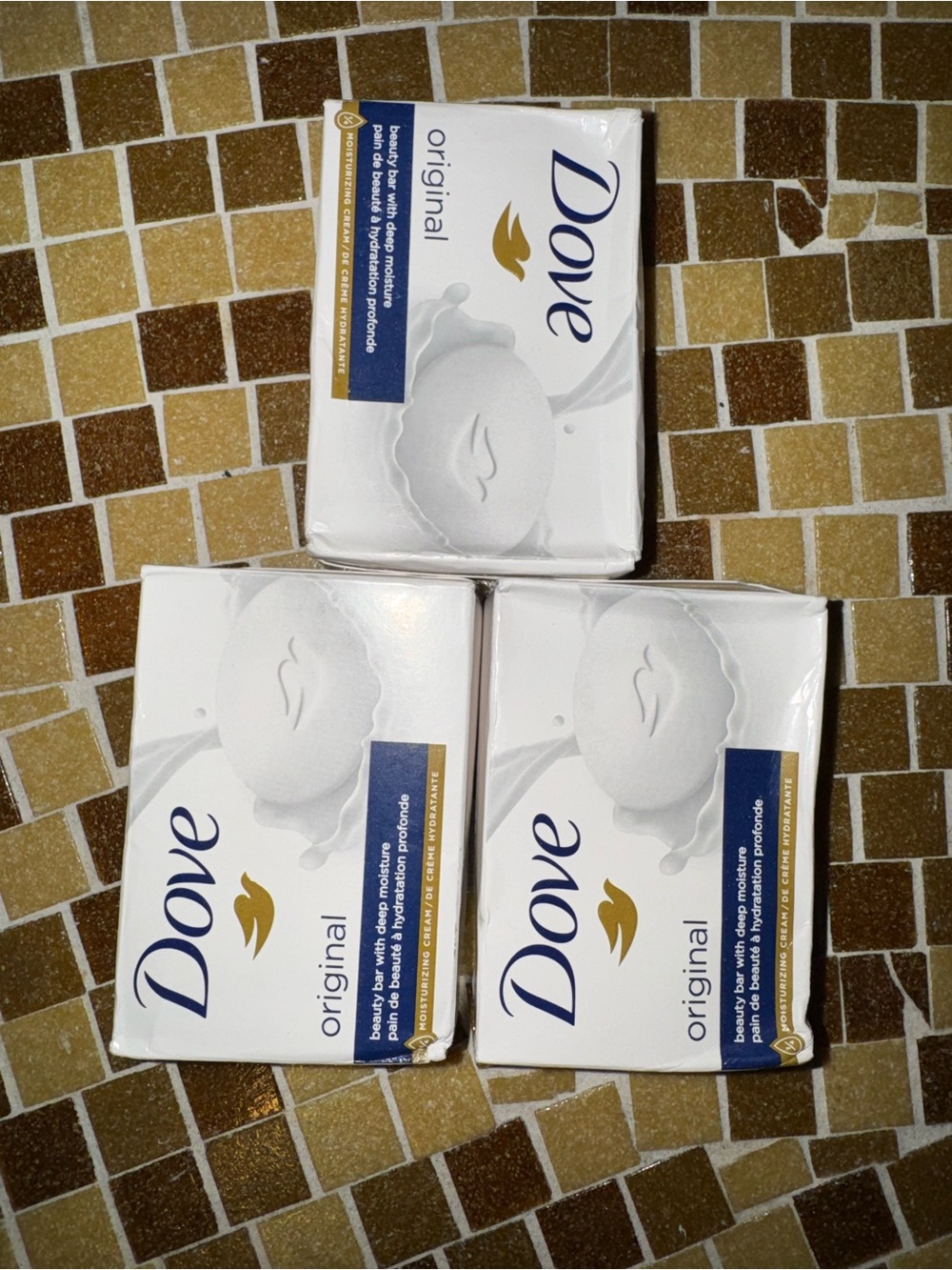Dove Original White Beauty Bar - Gentle Moisturizing Cleanser
